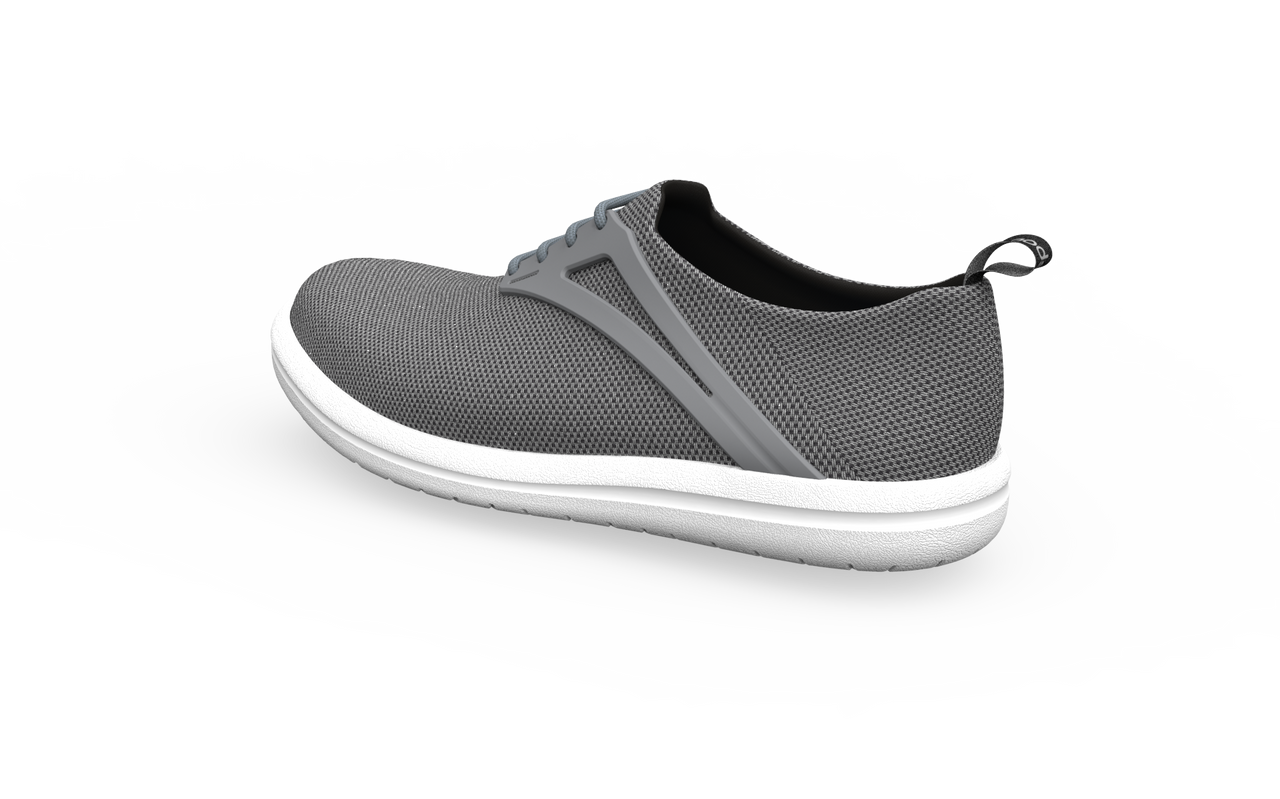 Wide Urban Flex Sneakers - Grey