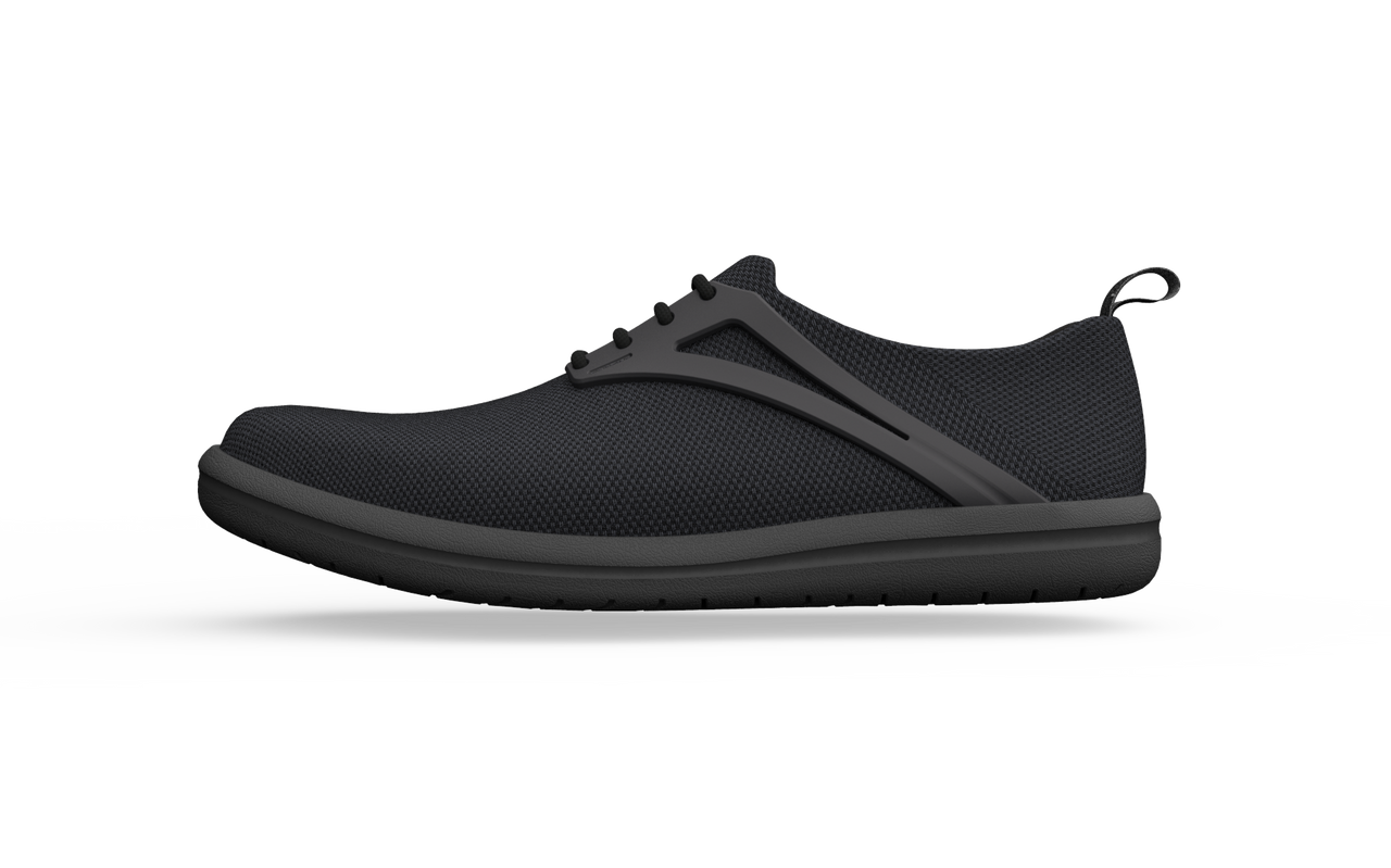 Wide Urban Flex Sneakers - Black