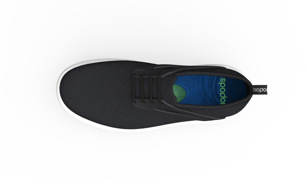 Wide Urban Flex Sneakers - Black