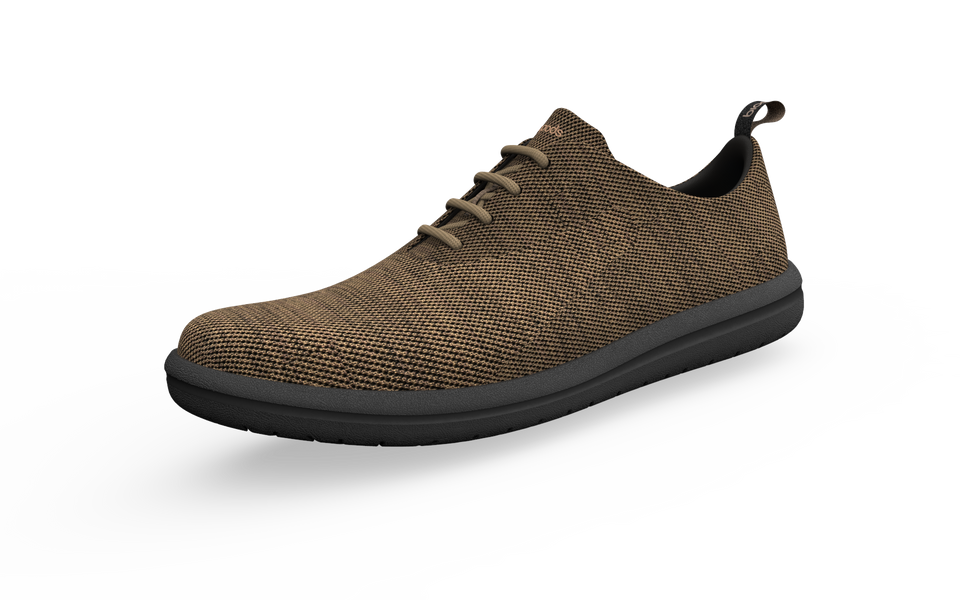 Wide Classic Sneakers by Biopods with a front profile view, showcasing their sleek design and comfortable fit.