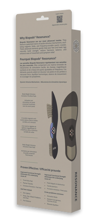 Thumbnail for Biopods® Resonance Tunable Harmonic Insoles showing ergonomic design and cushioning for comfortable foot support.