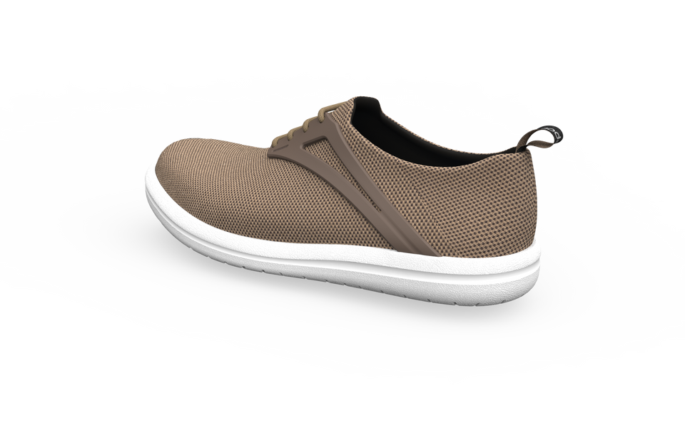 Rear profile of Biopods Urban Flex Sneakers Terra, casual sneakers with a modern design and comfortable fit.