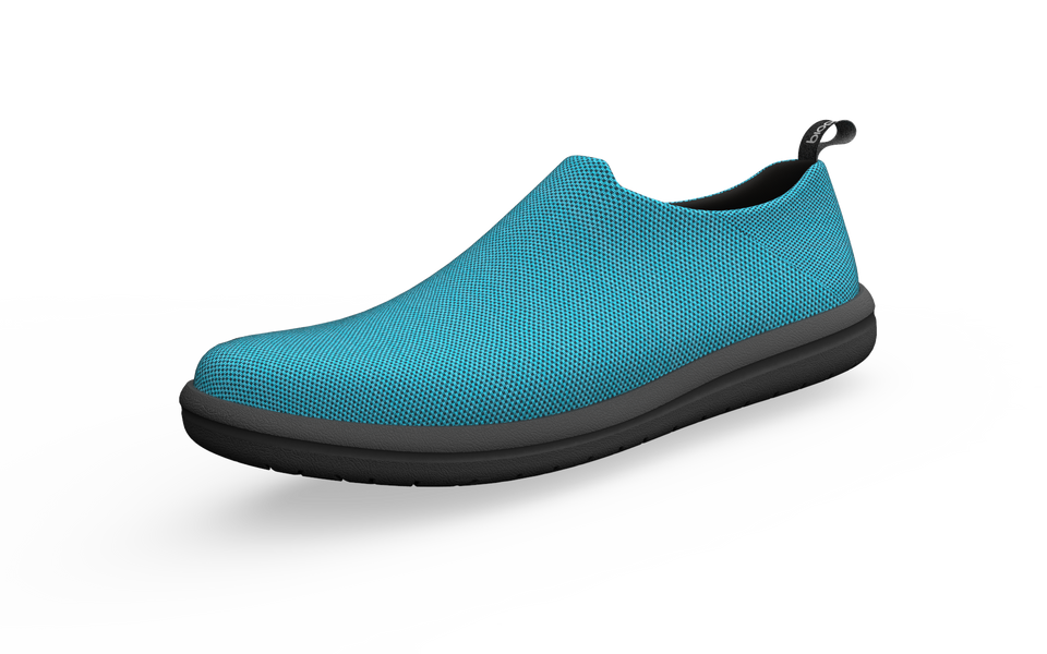 Biopods Urban Sneakers Ocean style, front profile view showing sleek design and modern urban sneaker features.
