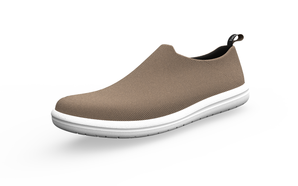 Biopods Urban Sneakers Terra with front profile view, showcasing stylish urban footwear designed for city comfort and modern style.