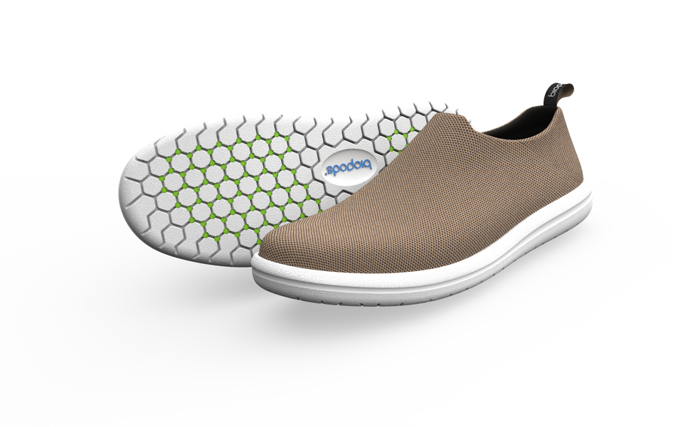 Biopods Urban Sneakers Terra with stylish design, displayed on a plain background, showcasing the trendy urban footwear style.