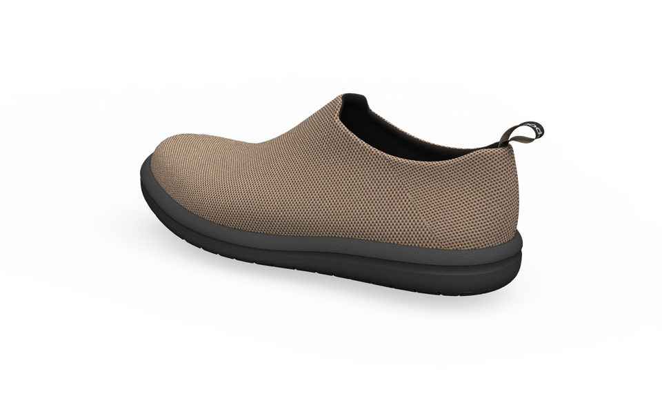 Rear view of Biopods Narrow Urban Sneakers Terra, showcasing sleek design and narrow fit perfect for city wear.