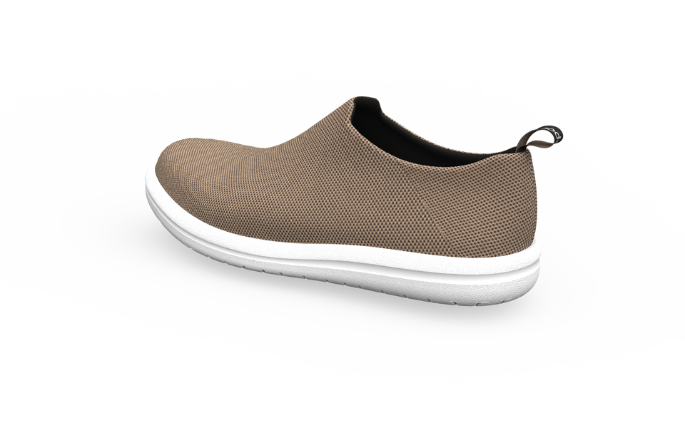 Rear view of Biopods Urban Sneakers Terra, stylish urban sneakers featuring a sleek design and comfortable fit.