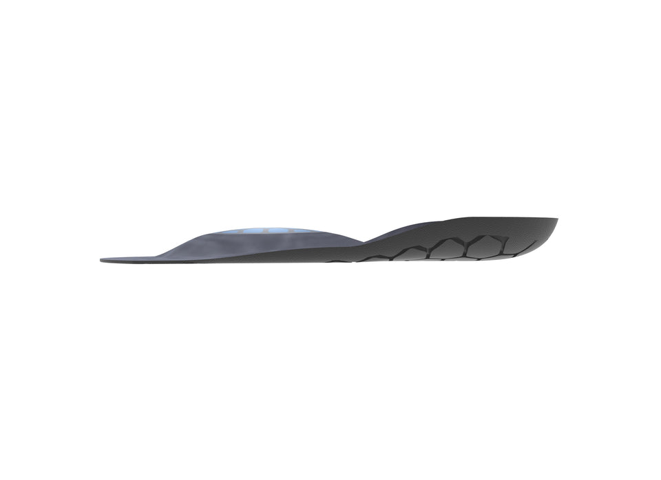 Biopods Next Generation 3/4-Length Stimsoles® insoles with cushioned top sheet for enhanced comfort and support.