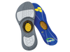 Biopods Original Performance Stimsoles® insoles with supportive design, shown in a close-up image highlighting the insole's structure.